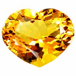 21.55ct Heart Shape Orange Citrine (GEM-16578B)