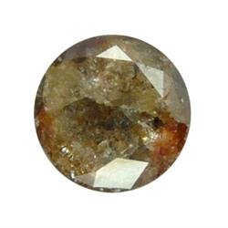 2.61ct Natural Brown Round Cut Unheated Diamond (GEM-16853)