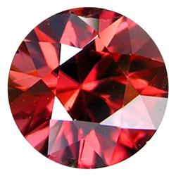 1.19ct Natural Red Zircon Round VVS (GEM-16410B)