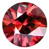 Image 1 : 1.19ct Natural Red Zircon Round VVS (GEM-16410B)