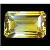 Image 1 : 20.65ct AAA Bi-Color Emerald Cut Citrine  (GEM-17255)