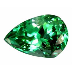 21ct Natural Deep Patroke Green Kunzite FLAWLESS Appraisal Estimate $2200 (GEM-17316)