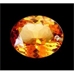 12.23ct Oval Cut Maderia Citrine (GEM-17176B)