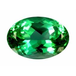 21.5ct Unheated Deep Patroke Green Kunzite FLAWLESS Appraisal Estimate $2255 (GEM-17322)