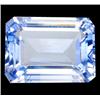Image 1 : 23.85ct Emerald Cut Sky Blue Quartz  (GEM-17169B)