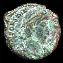 351AD Roman Coin Constantius Gallus Fallen Horseman Better Grade Bronze (COI-5922)