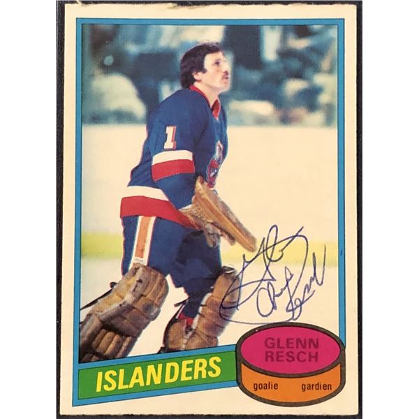 1980-81 O-PEE-CHEE CHICO RESCH - SIGNED