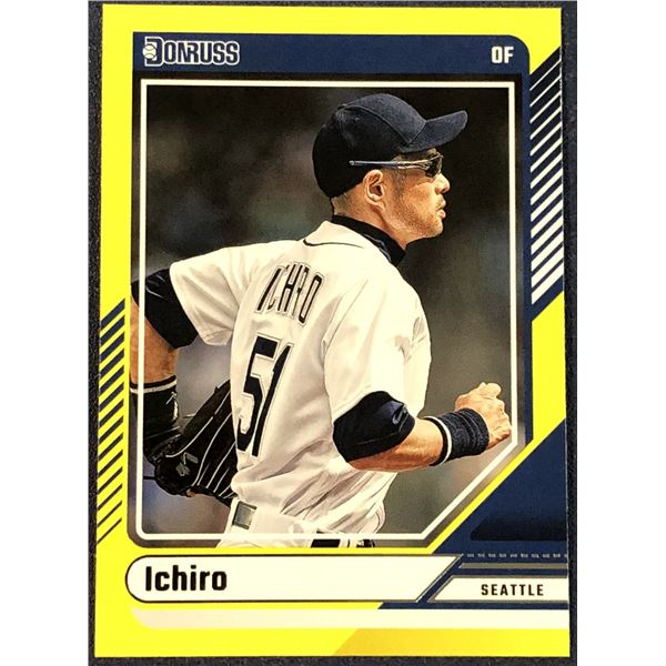 2024 DONRUSS YELLOW SPLASH ICHIRO SUZUKI (HOF)