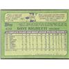 Image 2 : 1982 TOPPS DAVE RIGHETTI