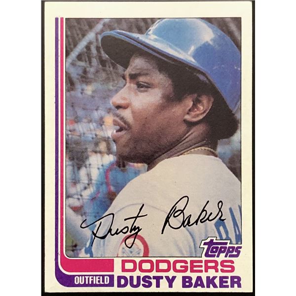 1982 TOPPS DUSTY BAKER