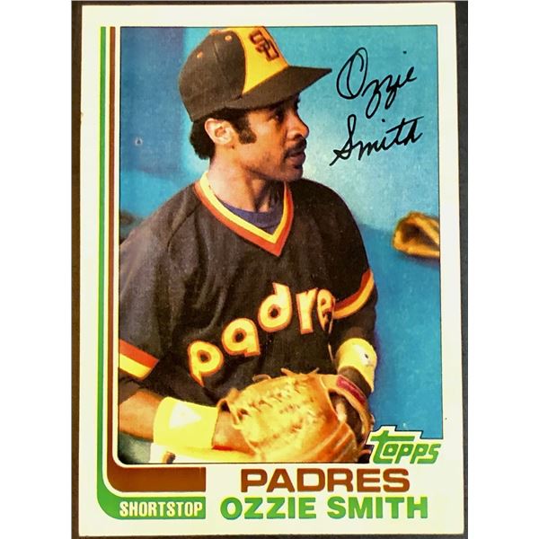 1982 TOPPS OZZIE SMITH