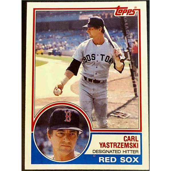 1983 TOPPS CARL YASTRZEMSKI (HOF)