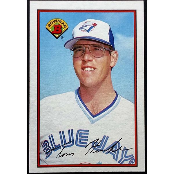 1989 BOWMAN TOM HENKE
