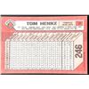 Image 2 : 1989 BOWMAN TOM HENKE