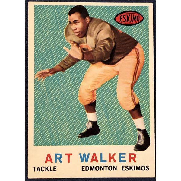 1959 TOPPS CFL ART WALKER