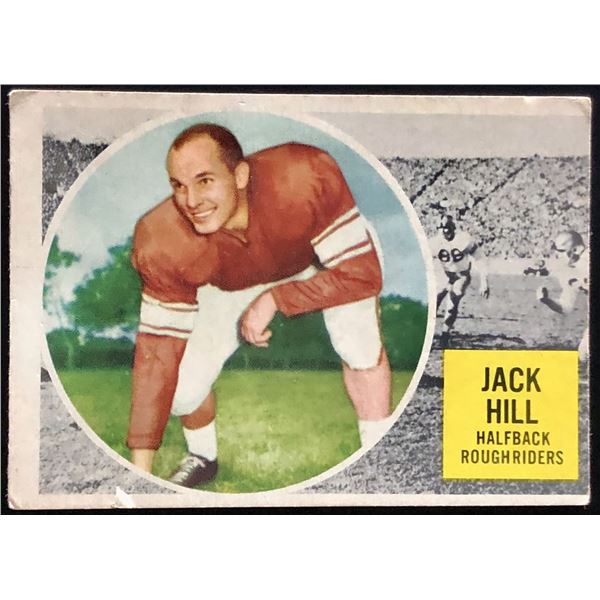 1960 O-PEE-CHEE CFL JACK HILL (HOF)