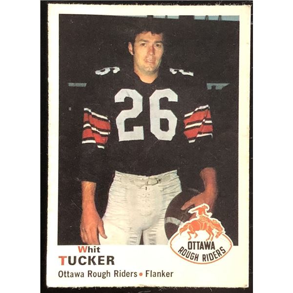 1970 O-PEE-CHEE CFL WHIT TUCKER (HOF)