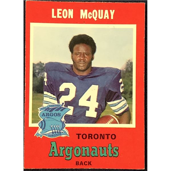 1971 O-PEE-CHEE LEON McQUAY
