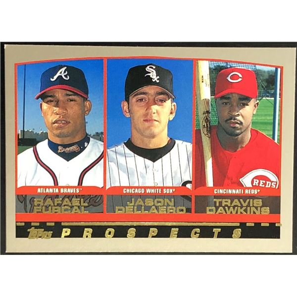 2000 TOPPS RAFAEL FURCAL ROOKIE CARD