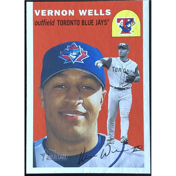 2003 TOPPS HERITAGE VERNON WELLS