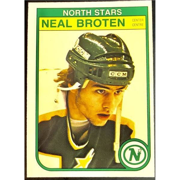 1982-83 O-PEE-CHEE NEAL BROTEN ROOKIE CARD