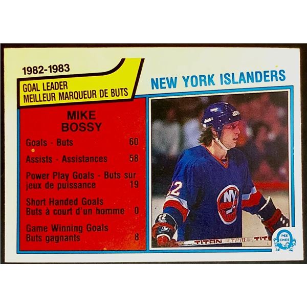 1983-84 O-PEE-CHEE MIKE BOSSY (HOF)