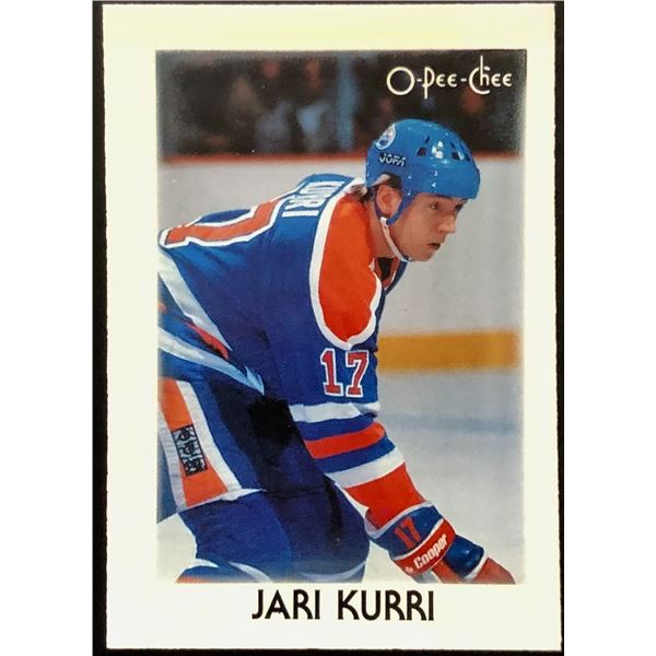1987-88 O-PEE-CHEE MINI JARI KURRI (HOF)