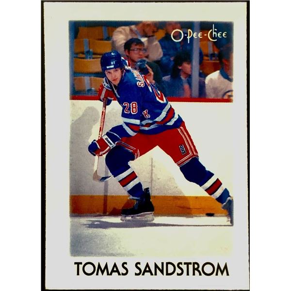 1987-88 O-PEE-CHEE MINI TOMAS SANDSTROM