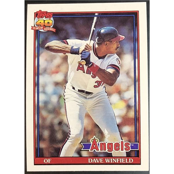 1991 TOPPS DAVE WINFIELD (HOF)