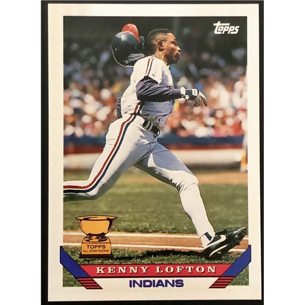 1993 TOPPS KENNY LOFTON ROOKIE CARD