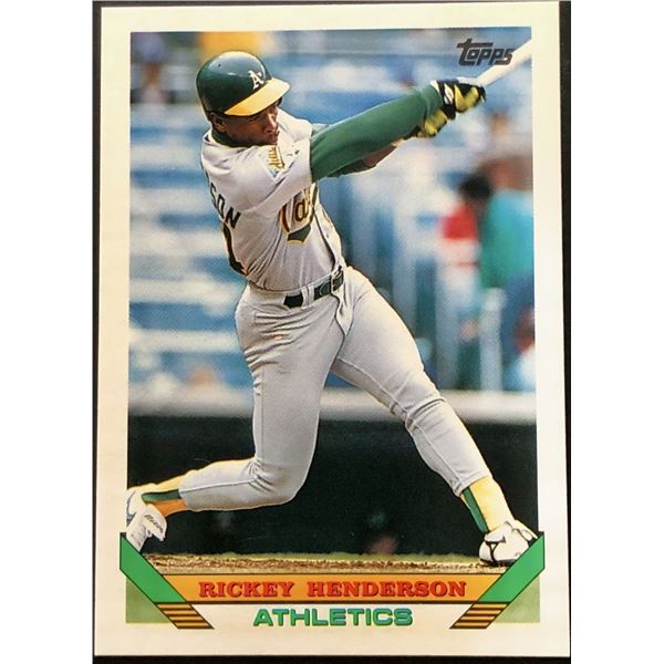 1993 TOPPS RICKEY HENDERSON (HOF)
