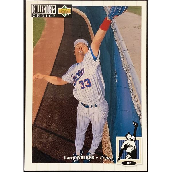 1994 UPPER DECK LARRY WALKER (HOF)