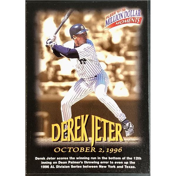 1998 FLEER DEREK JETER (HOF)