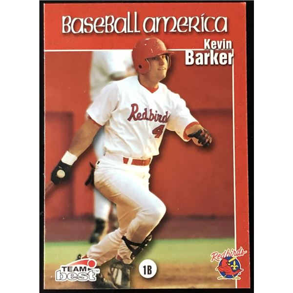 1999 TEAM BEST KEVIN BARKER ROOKIE CARD