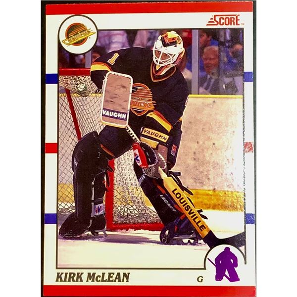 1990-91 SCORE KIRK McLEAN