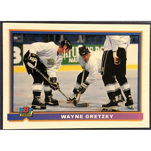 1991-92 BOWMAN WAYNE GRETZKY (HOF)
