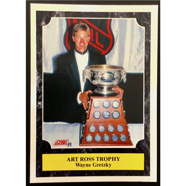 1991-92 SCORE WAYNE GRETZKY (HOF)