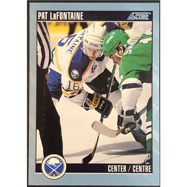 1992-93 SCORE PAT LAFONTAINE (HOF)