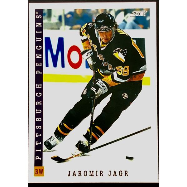 1993-94 SCORE JAROMIR JAGR (HOF)