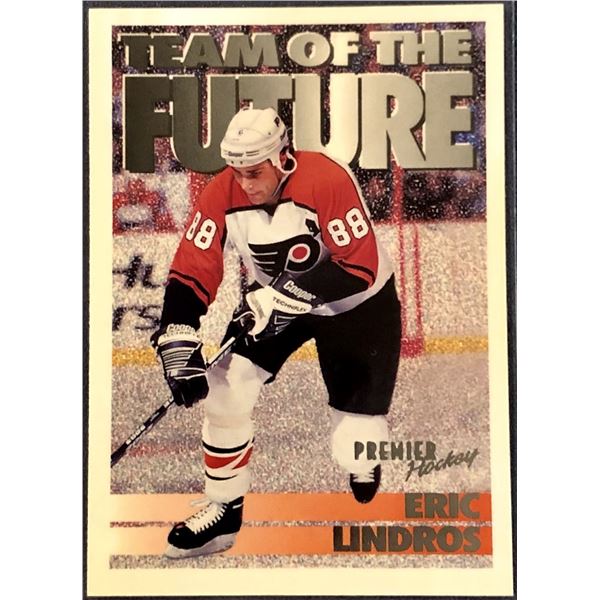 1994-95 O-PEE-CHEE PREMIER ERIC LINDROS (HOF) FUTURE STAR