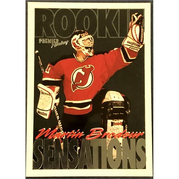 1994-95 O-PEE-CHEE PREMIER MARTIN BRODEUR (HOF) ROOKIE CARD