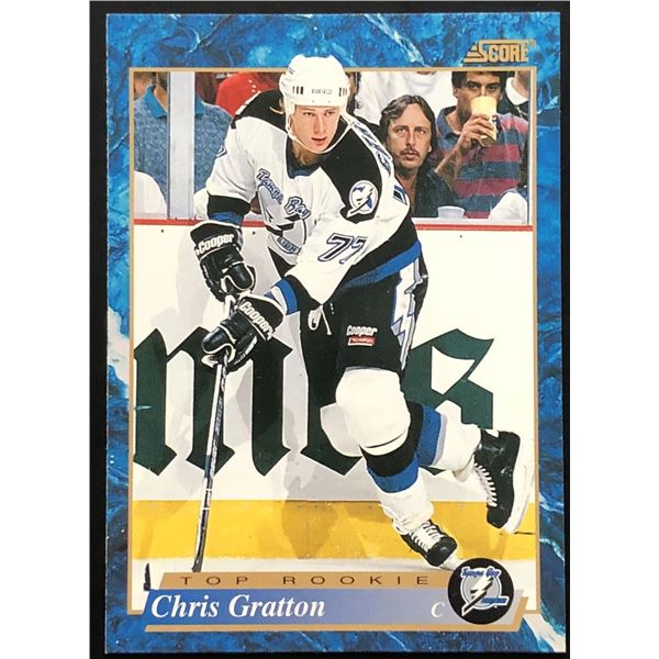 1994-95 PINNACLE CHRIS GRATTON ROOKIE CARD