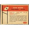 Image 2 : 1960 FLEER NFL JACK WORK