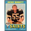 Image 1 : 1971 TOPPS NFL JACKIE BURKETT