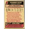 Image 2 : 1977 TOPPS NFL JOHNNIE GRAY
