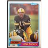 Image 1 : 1981 TOPPS LYNN DICKEY