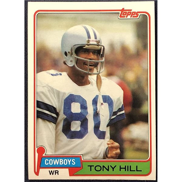1981 TOPPS TONY HILL