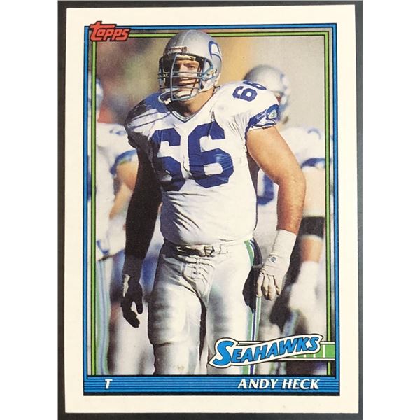 1991 TOPPS ANDY HECK