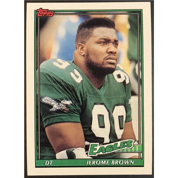 1991 TOPPS JEROME BROWN
