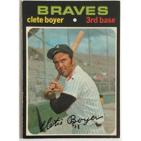 1971 O-PEE-CHEE CLETE BOYER